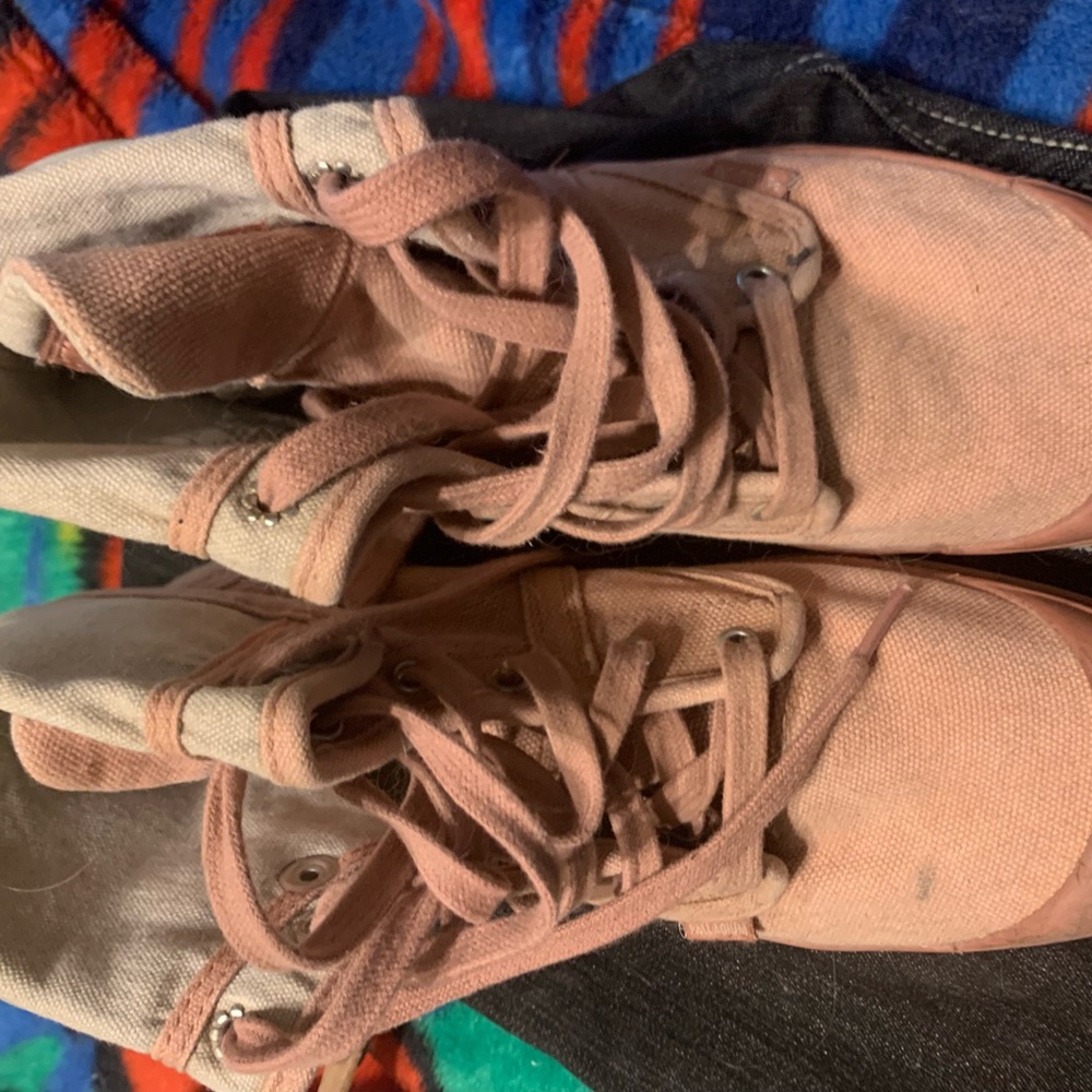 Vintage Palladium high tops. Gently worn.